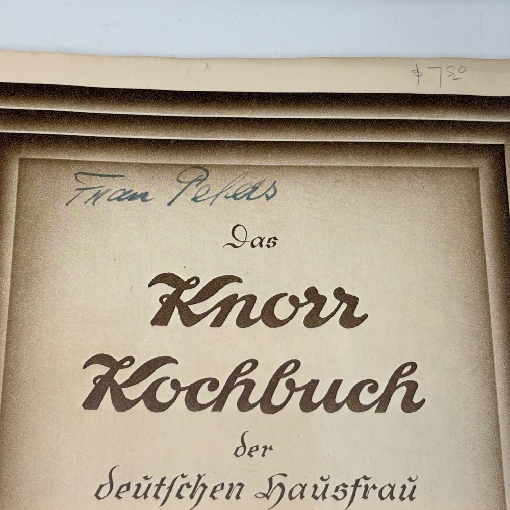 Knorr Kochbuch Cookbook Pamphlet Multicolor Vtg German Recipes Advertising Retro - Picture 11 of 16